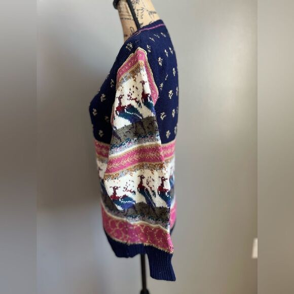 Vintage the import workshop bird graphic crewneck sweater #cute #quirky cabin - Picture 5 of 8